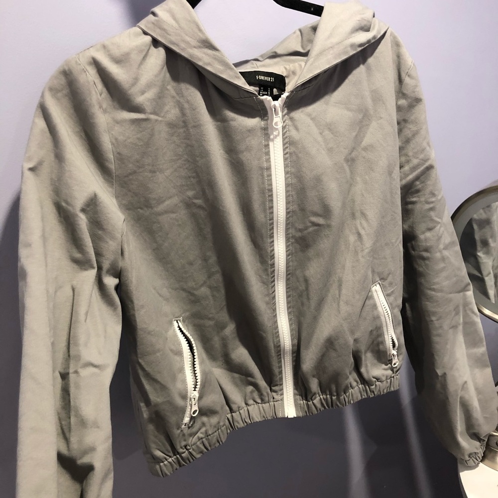 Grey light jacket